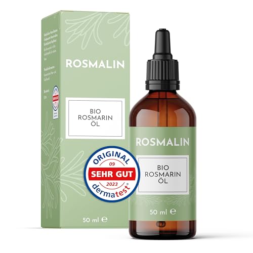 Rosmalin® Rosmarinöl Haare | 100{cfcaa9be44d92202cd971f005360e78619fcfb32b420d80fc64b8d482d32881c} Bio | Dermatologisch getestet - für Frauen & Männer geeignet - Reine Naturkosmetik für Haare & Kopfhaut - Pflegende Kopfhautbehandlung Rosmalin® Rosmarinöl Haare | 100{cfcaa9be44d92202cd971f005360e78619fcfb32b420d80fc64b8d482d32881c} Bio | Dermatologisch getestet - für Frauen & Männer geeignet - Reine Naturkosmetik für Haare & Kopfhaut - Pflegende Kopfhautbehandlung