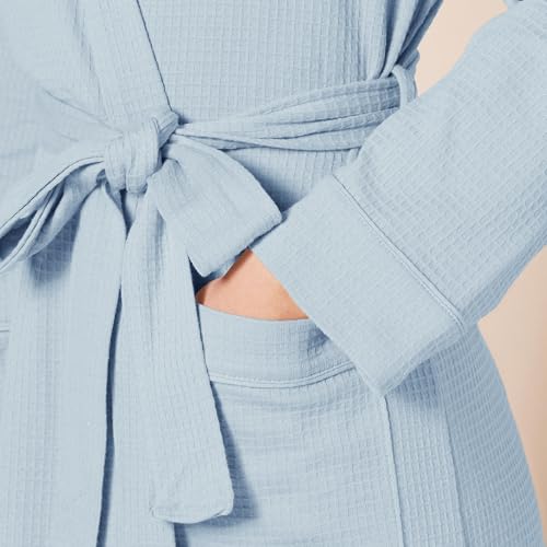 Image of Amazon Essentials Women's Lightweight Waffle Full-Length Bath Robe (Available in Plus Size)