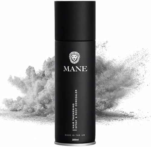 Mane spray addensante per capelli 200 ml Grigio