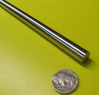 Metric Precision Ground 12L14 Carbon Steel Round Rod 12 mm Diameter x 6 Foot Length 1 Piece