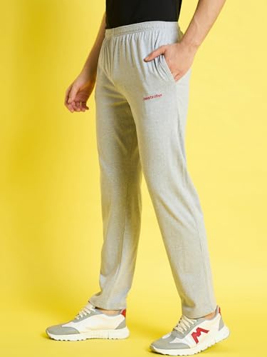 Image of bearbrother Men's Regular Fit Solid Trackpants
