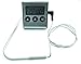 tepro Grillzubehör Digitales Grill- und Bratthermometer, Messbereich von -50 bis 300°C, Alarm- und Timerfunktion