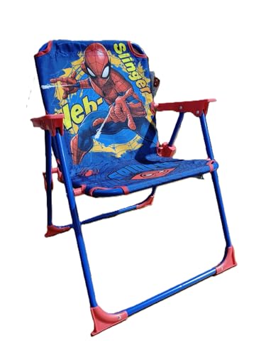 Silla Infantil Plegable con Brazos Licencia Oficial Compacta y Ligera Fácil de Limpiar Ideal para Interior