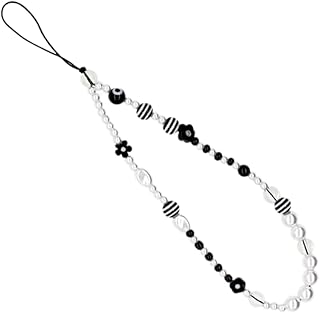 RUNROTOO Corrente De Telefone Móvel Bonito Charme De Telefone Alça De Pulso Cordão Flor Charme Pingente De Telefone Estilingue De Telefone Decorativo Cordão De Telefone Celular Charme