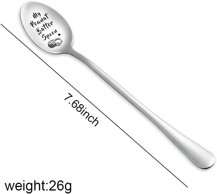 Miniatura 2 de My Peanut Butter Spoon - Divertidos regalos de cumpleaños para mujeres, mamá, abuela, regalos de hija, nieta, nieto, hijo, papá, regalos para