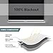 AOSKY Cordless Roller Shades Blackout Blinds for Windows Room Darkening Rolled Up Shades with Spring System, UV Protection Window Shades Door Blinds for Home and Office (26
