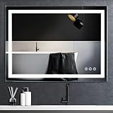 Butylux 36x28 Lighted Bathroom Mirror