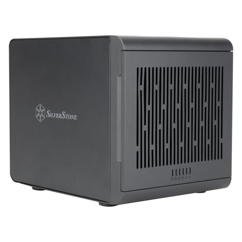 Image of Silverstone Technology - TS434U, External 4-Bay 10Gbps SATA Hot-Swap Hard Drive Enclosure, SST-TS434UB