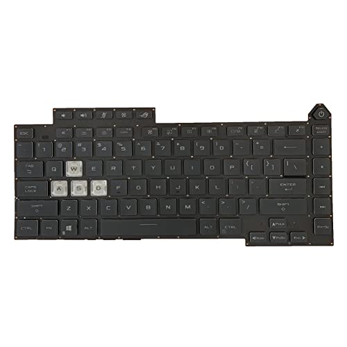 Teclado de laptop retroiluminado dos EUA para teclados ingleses ASUS ROG Strix G15 G513Q G513QM G513