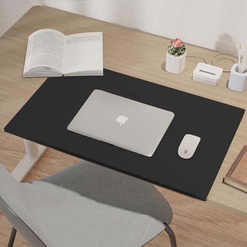 Tapete protector de escritorio impermeable 100x50cm negro