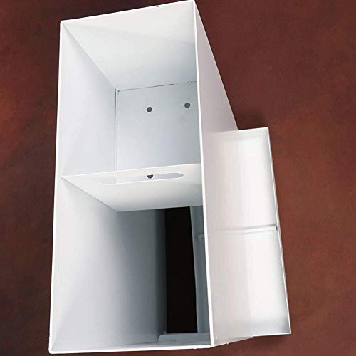 Porte-parapluie ménage blanc MiroDo avec support de rangement