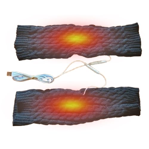 Calcetines eléctricos para mujer, calcetines calentados, calcetines eléctricos, calentadores de piernas, calcetines de invierno, recargables por USB, calcetines cálidos lavables para ciclismo