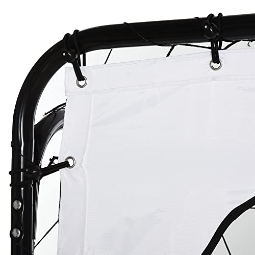 HOMCOM Porta da Calcio per Bambini e Adulti con