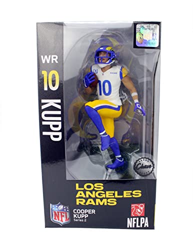 Cooper Kupp (La Rams) Clarktoys Exclusive Imports Dragon Nfl 6" Chase Figure #TOP1