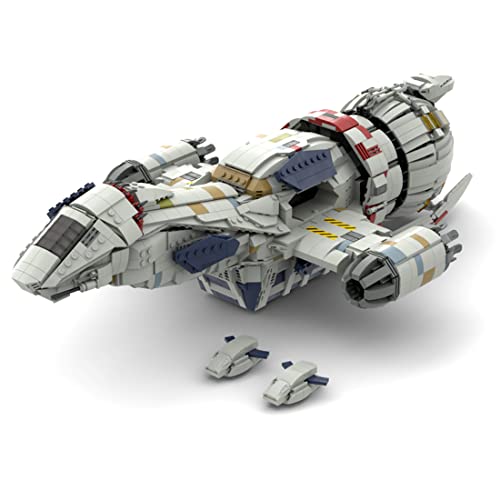Ruiyif Firefly Serenity Battleship Bricks Model Moc-110302, Spaceship Building Kit, 2816Pcs Moc Building Blocks Construction Toys Compatible With Lego #TOP1