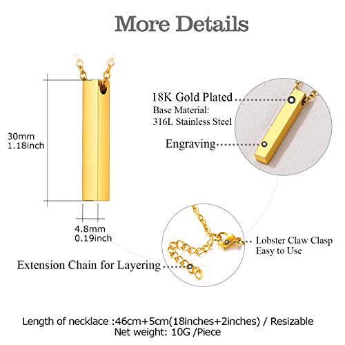 Collier pendentif cube personnalisable le cadeau gravé idéal pour femme