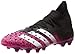 Produktbild adidas Herren Predator Freak .2 MG Soccer Shoe, Core Black/Cloud White/Shock Pink, 42 2/3 EU