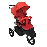 kinderwagen jogger test wendiger 3-Rad-Buggy mit Liegefunktion