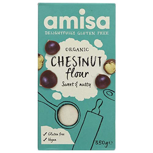 Amisa Bezglutenowa mąka kasztanowa Org 350 g x 5 (opakowanie 5 szt.)
