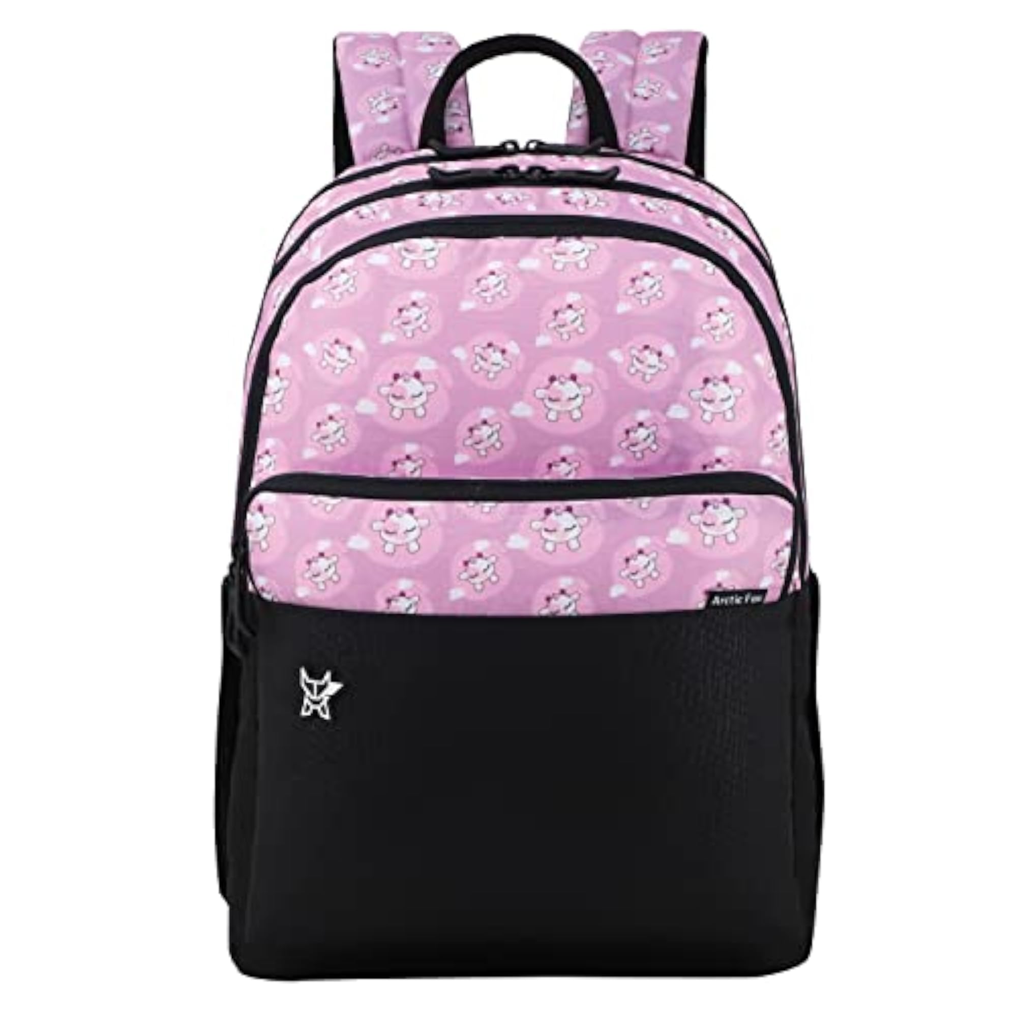 Stylish Pink School Backpack for Kids, 21 Liters