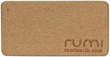 Rumi Yoga Block Cork - Mini - 8.5" x 4.5" x 3"