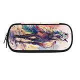 Multifonction : cette trousse de rangement peut non seulement servir de trousse à crayons, mais peut également répondre aux besoins pratiques de différentes personnes telles que trousse de maquillage, pochette d'artisanat, portefeuille de voyage, trousse de maquillage ou trousse d'accessoires. (Étui uniquement, crayons non inclus)