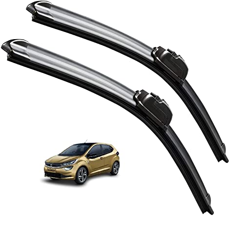 Image of Euro Care Windshield Car Wiper Blades Compatibility with Tata Altroz - Set of 2Pc (D-24,P-16)