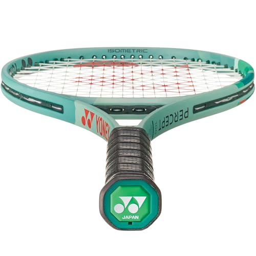 YONEX Percept 100 Tennis Racquet for Adults - Intermediate/Advanced Level, High Control 16 x 19 Strings, Olive Green, 4 3/8 (G3) Grip Size - Thumbnail 2