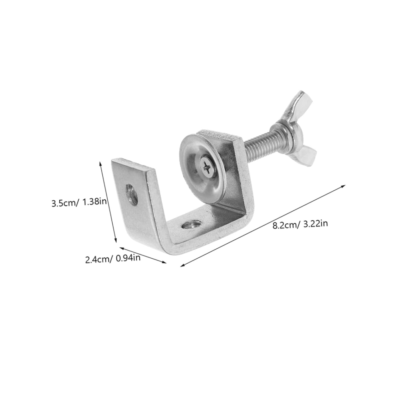 LIFKOME Woodworking Heavy Duty Mini Clamps Metal u Bracket c Clamp for Diy Craft Projects