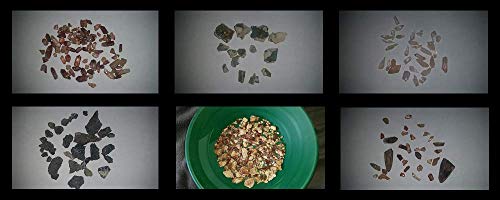 Colorado Crystal & Gemstone Paydirt Panning Kit Including All Supplies and Rare Crystals, Gems, Diamond, Topaz, Barite, Calcite, Quartz More
