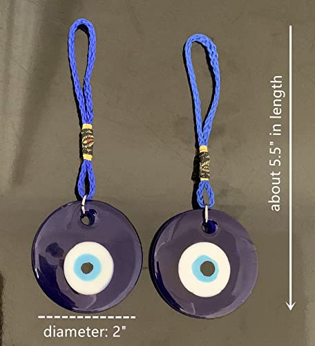 Turkish Blue Evil Eye Car Handbag Or Wall Hanging Ornament For Protection -033 #TOP2