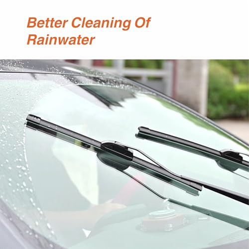 Image of 26 inch22 inch16 inch OEM Replacement Windshield Wiper Blades for Lexus RX350 2015-2020 /Lexus RX450h 2015-2020 Premium All Weather Automotive Front Rear Wipers Set(Pack of 3)