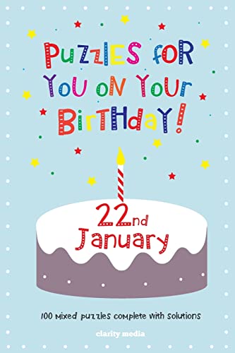 Puzzles for you on your Birthday - 22nd January 1503378497 Book Cover