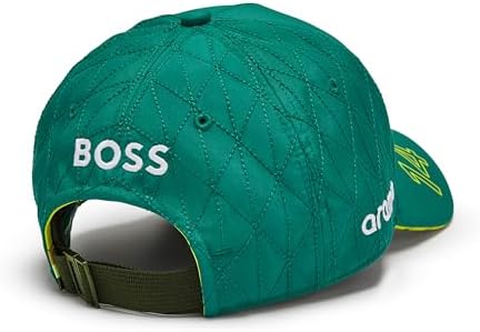 Aston Martin Kids F1 Fernando Alonso Hat 2024 - Green - Kids One Size