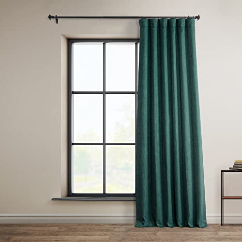 HPD Half Price Drapes Faux Linen Room Darkening Curtains - Image 2