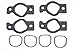 Cylinder Head Gasket Kit 2 Pack for Kohler 24-841-04S, 24 841 03S Kohler CH25 CH730 CH740 CH750 CV25 CV26 Engine Head Gasket