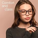 CCVOO Reading Glasses for Women/Men, Eyeglasses, Blue Light Readers for Women/Men, Computer Eye Glasses, Cheaters