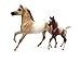 Breyer Semi-Leopard Appaloosa and Chestnut Blanket Appaloosa Foal
