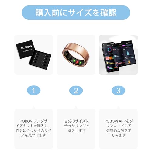 POBOVi POBOViスマートリング Gen-1 の商品画像 1