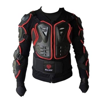 WorldCare New BA-03 SUV Motorbike Bicycle Outdoor Sports Armor Protective Jacket, Size XXL(Red)259169 | Pack of 1