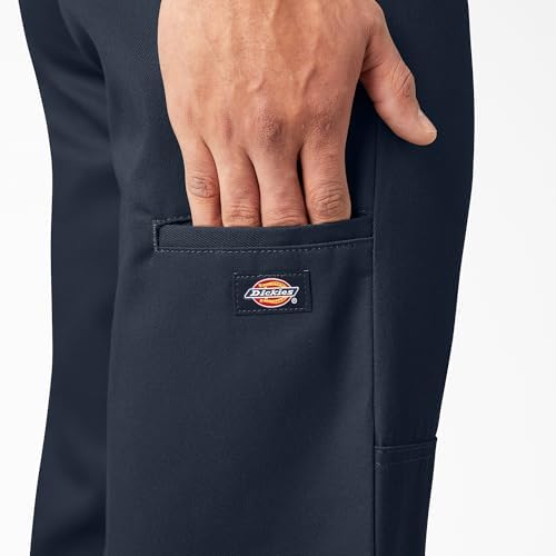 Dickies Men's Loose Fit Double Knee Twill Work Pant, Dark Navy, 32W x 34L - 4