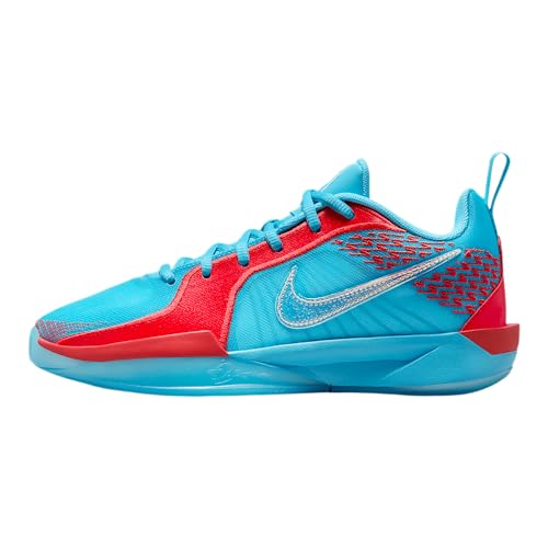 Nike Sabrina 2 Big Kids' Basketball Shoes (Baltic Blue/Light Crimson/Glacier Blue/White)