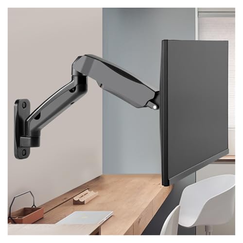Support mural moniteur rotatif structure robuste pour grand ecran incurve