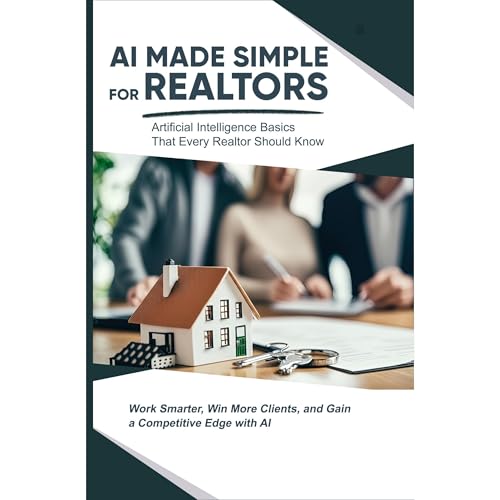 AI Made Simple for Realtors Audiolibro Por Lise Pilot arte de portada