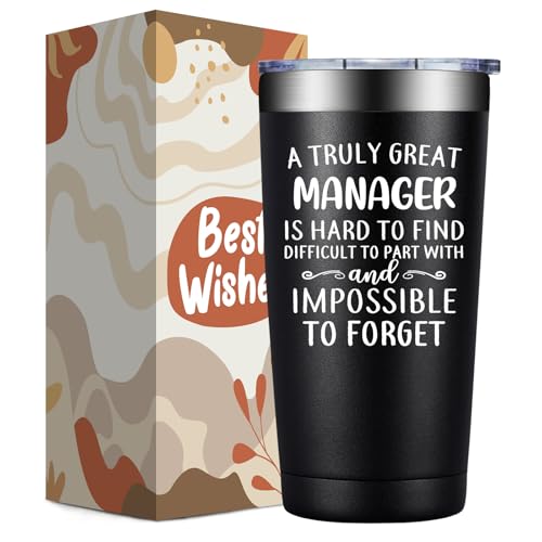 DOEARTE Manager Gifts for Men - Christmas Boss Day Manager Gifts - Thank You Appreciation Gift for Managers