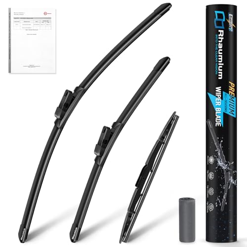 Rhaumium Pack of 3 Wiper Blades 24