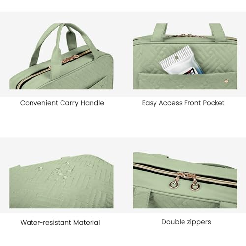 Large Hanging Toiletry Bag for Travel - Women's Cosmetic Organizer - Image 6