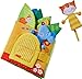 HABA 304129 - Blätterhäuschen, Stoffbuch ab 10 Monaten mit Reimen und vielen Spielelementen, inklusive Katze und Maus als Fingerfiguren, als Babygeschenk Buch mit günstig Kaufen-HABA 304129 - Blätterhäuschen, Stoffbuch ab 10 Monaten mit Reimen und vielen Spielelementen, inklusive Katze und Maus als Fingerfiguren, als Babygeschenk