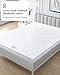 BedStory 3 Inch Memory Foam Mattress Topper King, Gel & Copper Infused Bed Toppers, Soft Foam Mattress Pad with Breathable Removable Cover