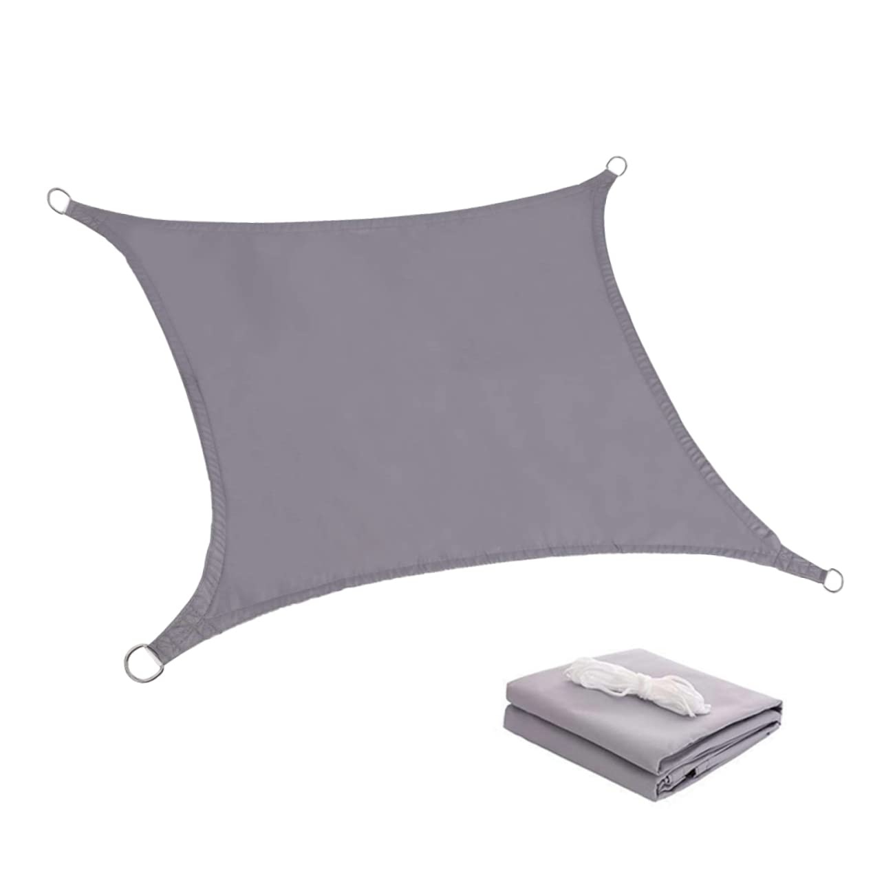 Voile d'ombrage de jardin ORFOFE résistante aux UV pour rafraîchir la piscine